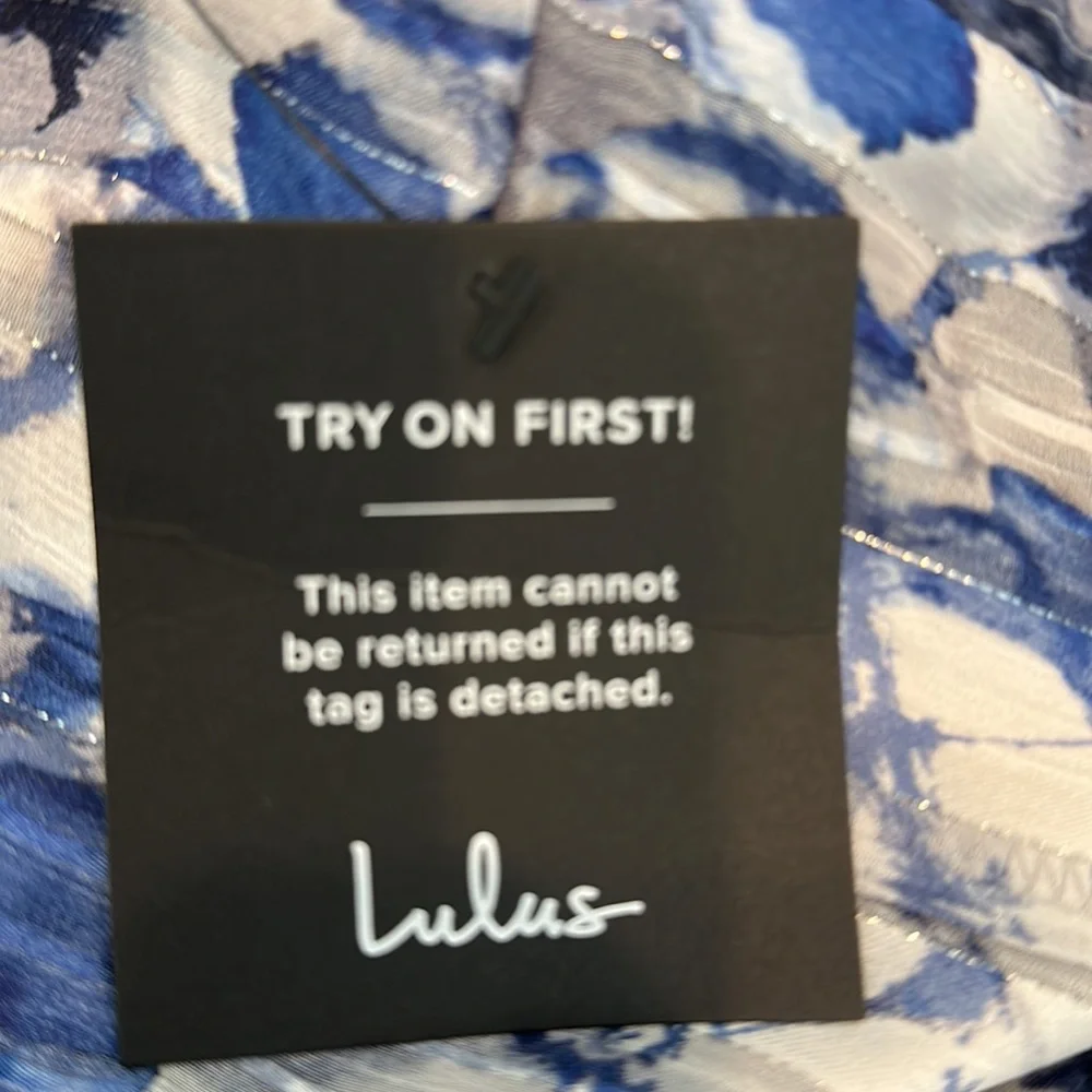 Lulus An Enchanting Dream Hi Low dress NWT small - Picture 9 of 10